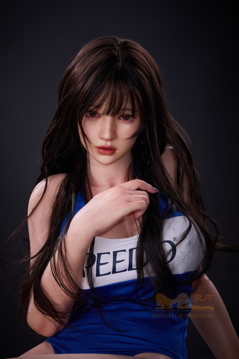Evie Sex Doll (Irontech Doll 161 cm F-Cup T4 silikoninis)