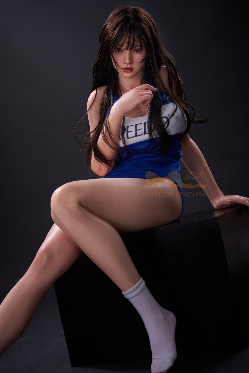 Evie Sex Doll (Irontech Doll 161 cm F-Cup T4 silikoninis)