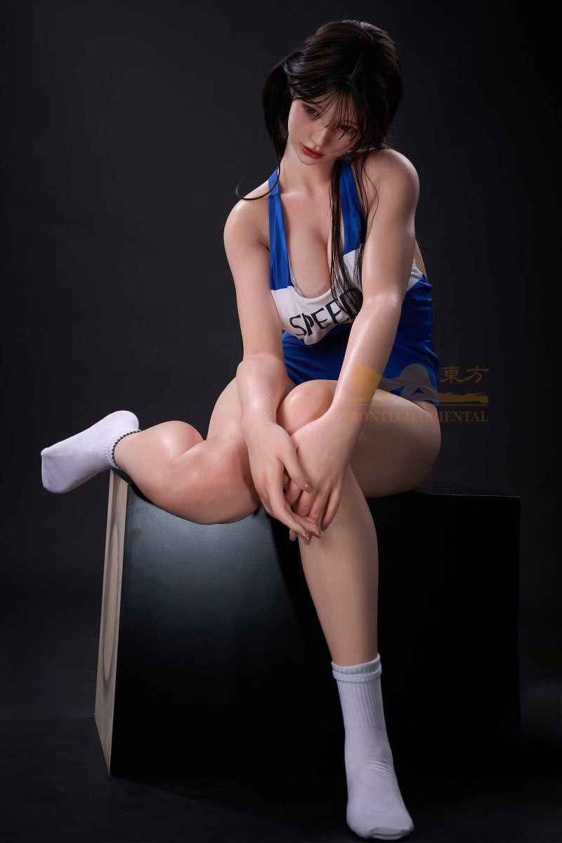 Evie Sex Doll (Irontech Doll 161 cm F-Cup T4 silikoninis)