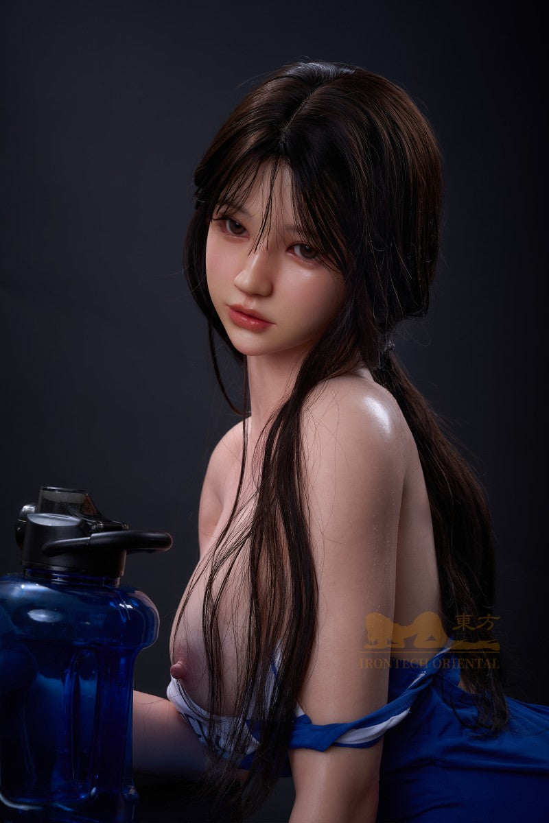 Evie Sex Doll (Irontech Doll 161 cm F-Cup T4 silikoninis)