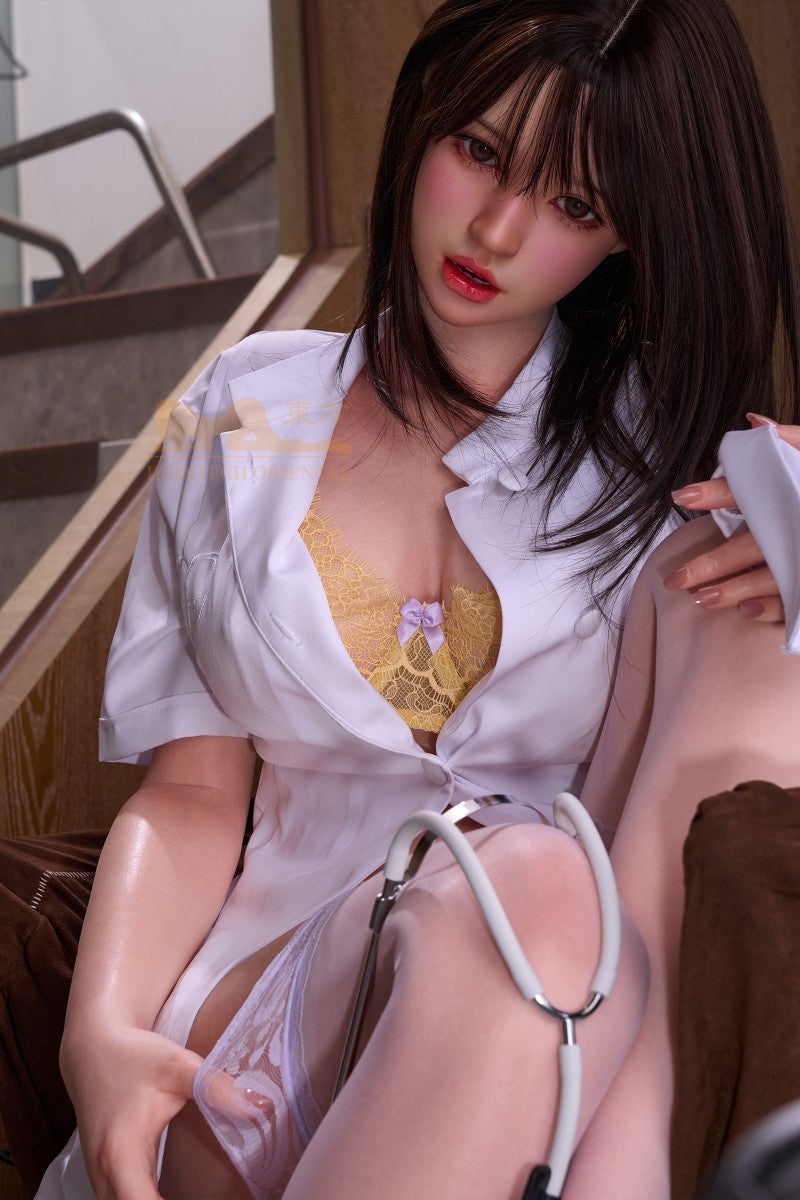 Evie Sex Doll (Irontech Doll 161 cm F-Cup T4 silikoninis)