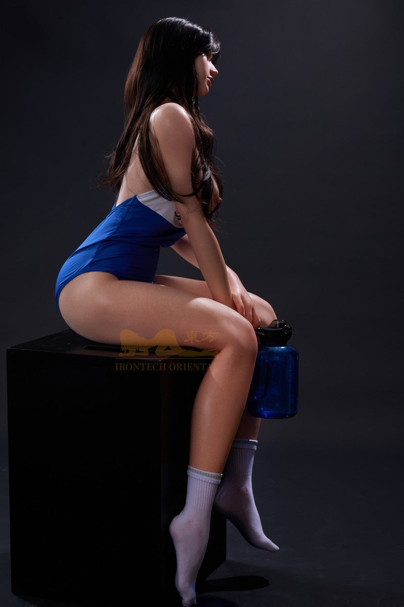 Evie Sex Doll (Irontech Doll 161 cm F-Cup T4 silikoninis)