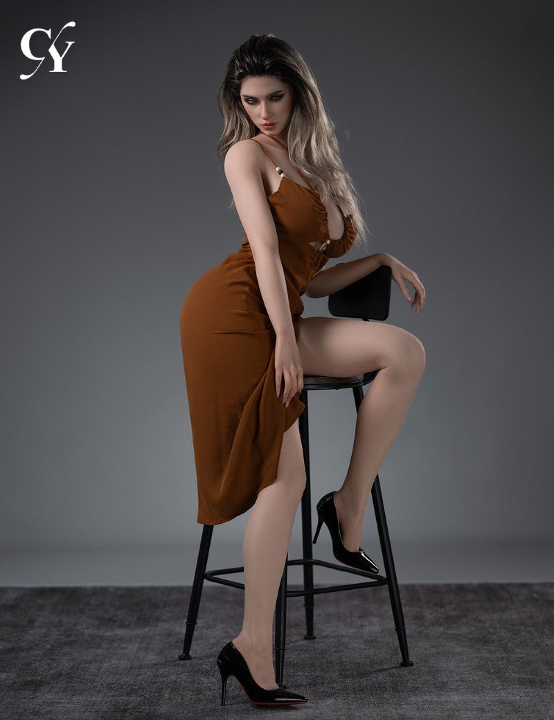 Sekso lėlė Carina (TOP CYDOLL 168 cm F-puodelis TPE + silikonas)