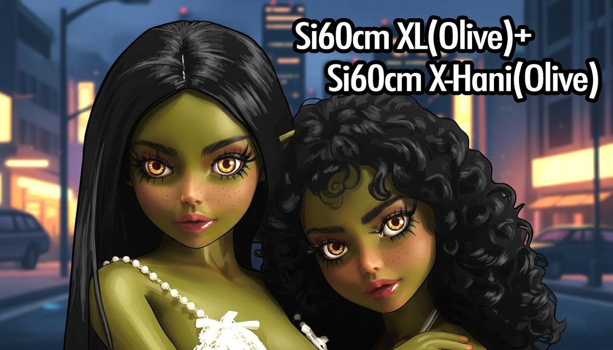 Hani Sex Doll (Climax Doll Mini 60cm B puodelis, silikonas)