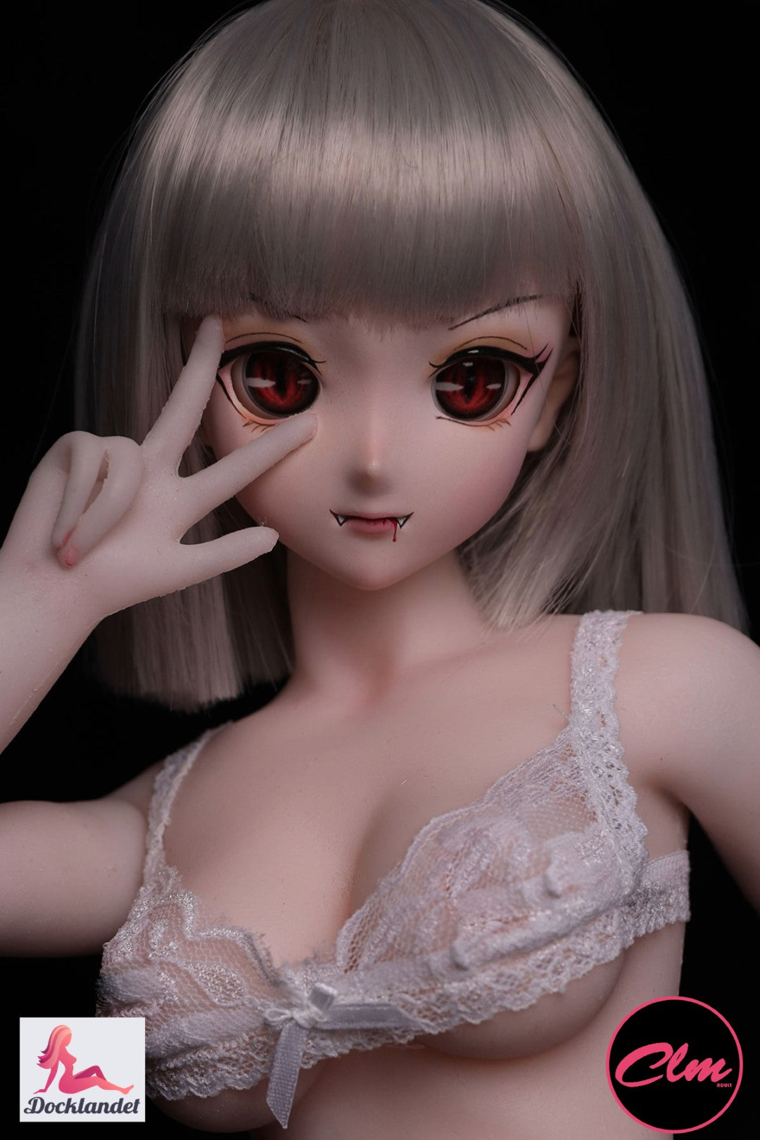 Gina Sex Doll (Climax Doll Mini 60cm C-puodelis, silikonas)