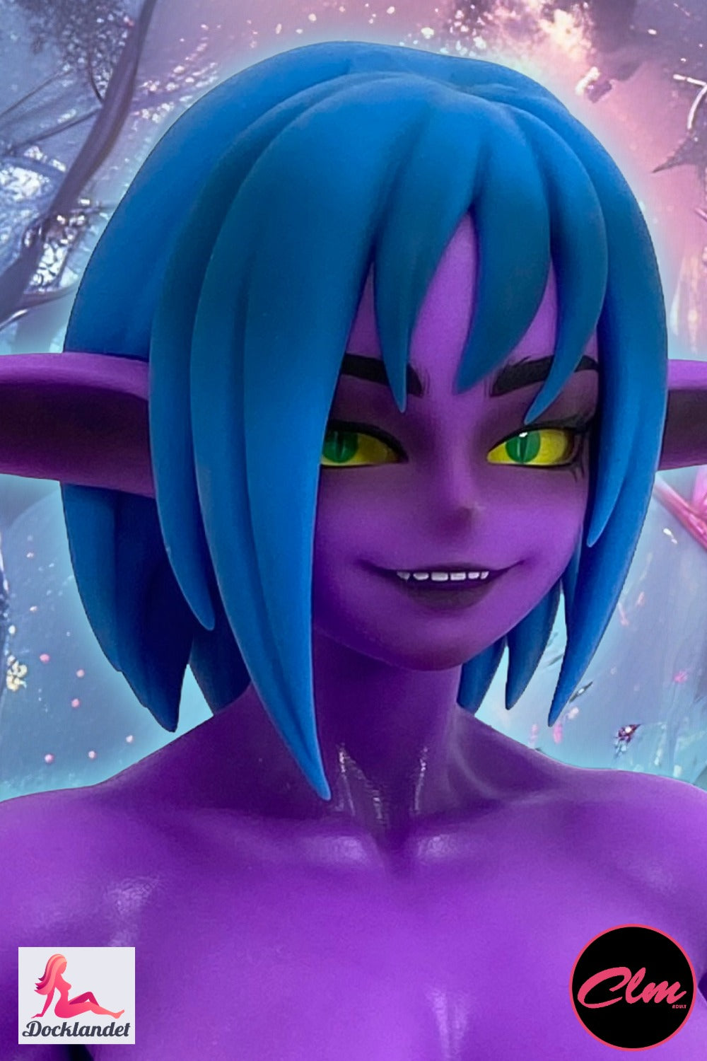 Zarga Night Elf Sex Doll (Climax Doll Mini 70 cm V formos puodelis, silikonas)