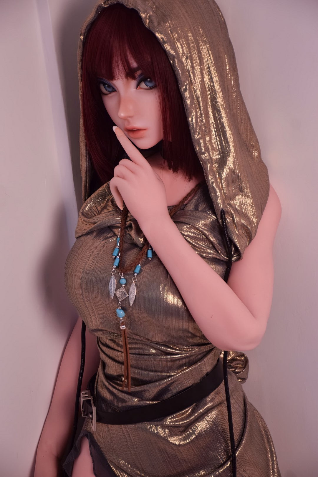 Camille Baker sekso lėlė (Elsa Babe 148 cm DHR011 silikonas)