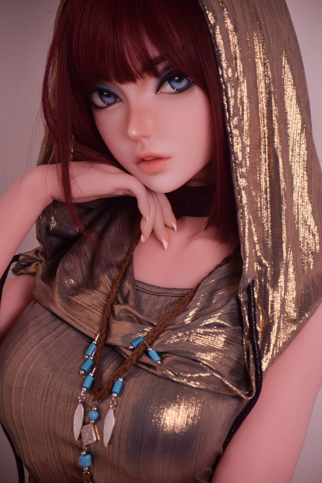 Camille Baker sekso lėlė (Elsa Babe 148 cm DHR011 silikonas)