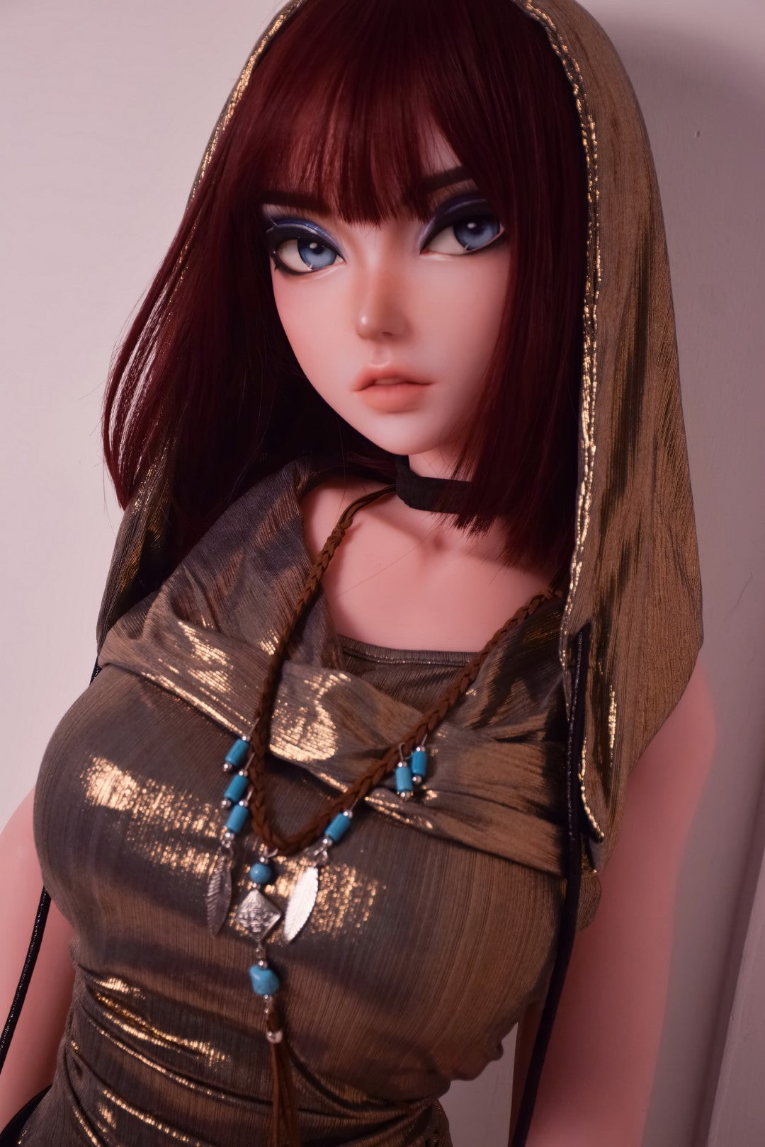 Camille Baker sekso lėlė (Elsa Babe 148 cm DHR011 silikonas)