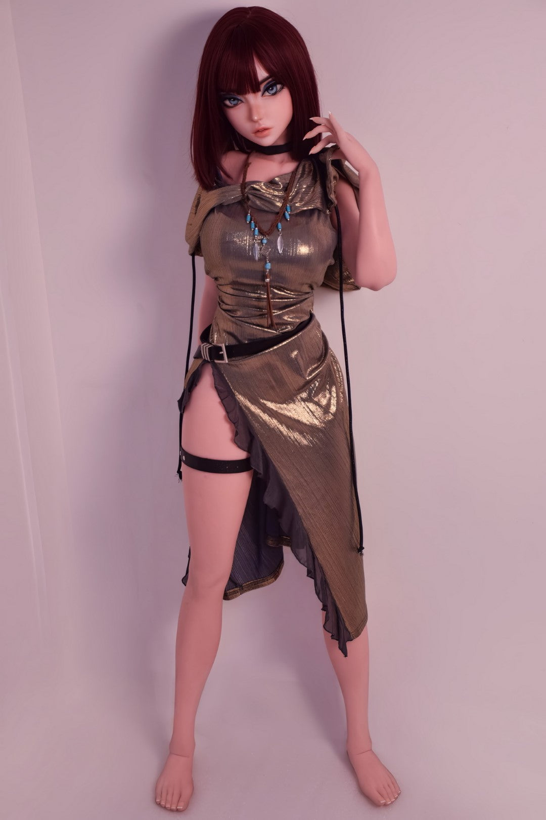 Camille Baker sekso lėlė (Elsa Babe 148 cm DHR011 silikonas)