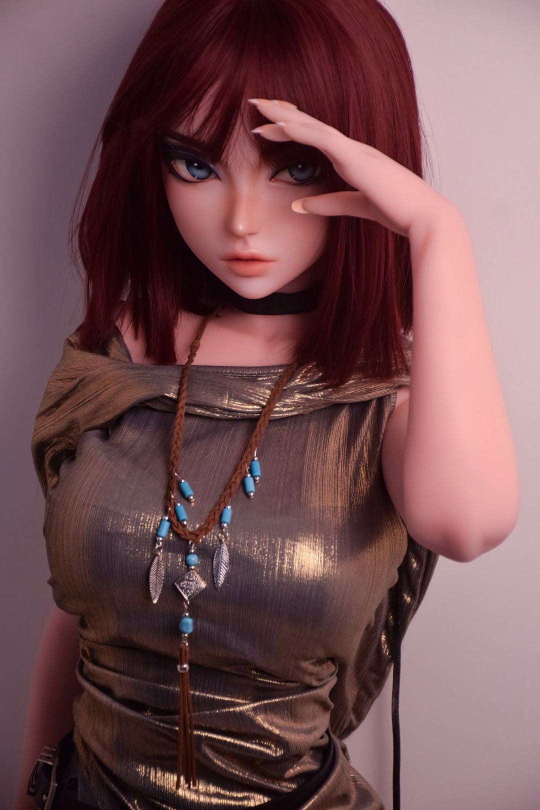 Camille Baker sekso lėlė (Elsa Babe 148 cm DHR011 silikonas)