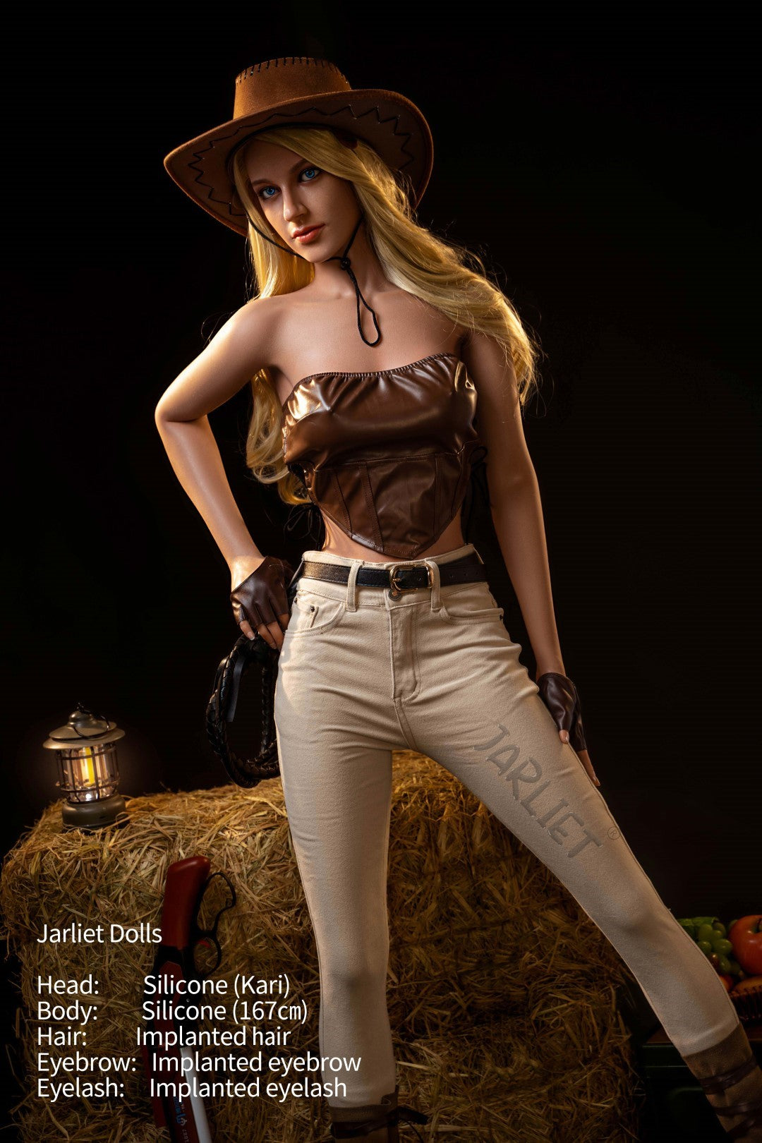 Kari Sex Doll (Jarliet 167 cm B puodelio silikonas)