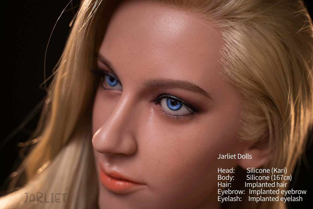 Kari Sex Doll (Jarliet 167 cm B puodelio silikonas)