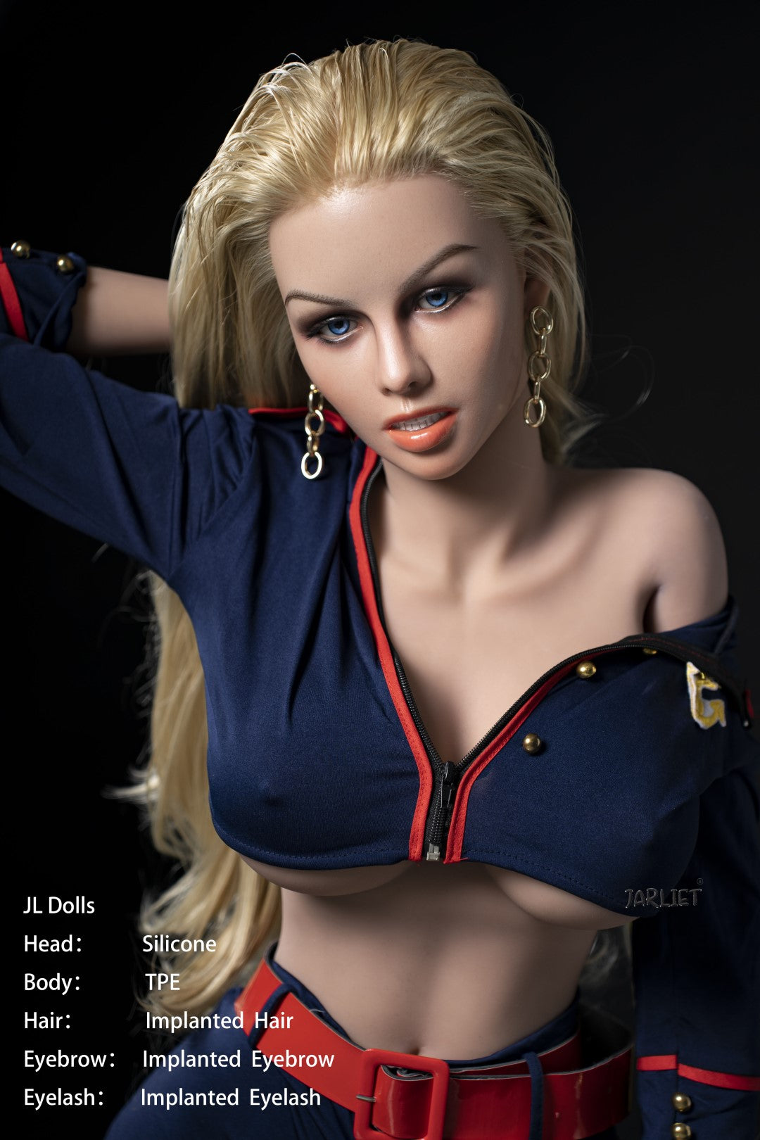 Blanche Sex Doll (Jarliet 148 cm E-Cup TPE + silikonas)