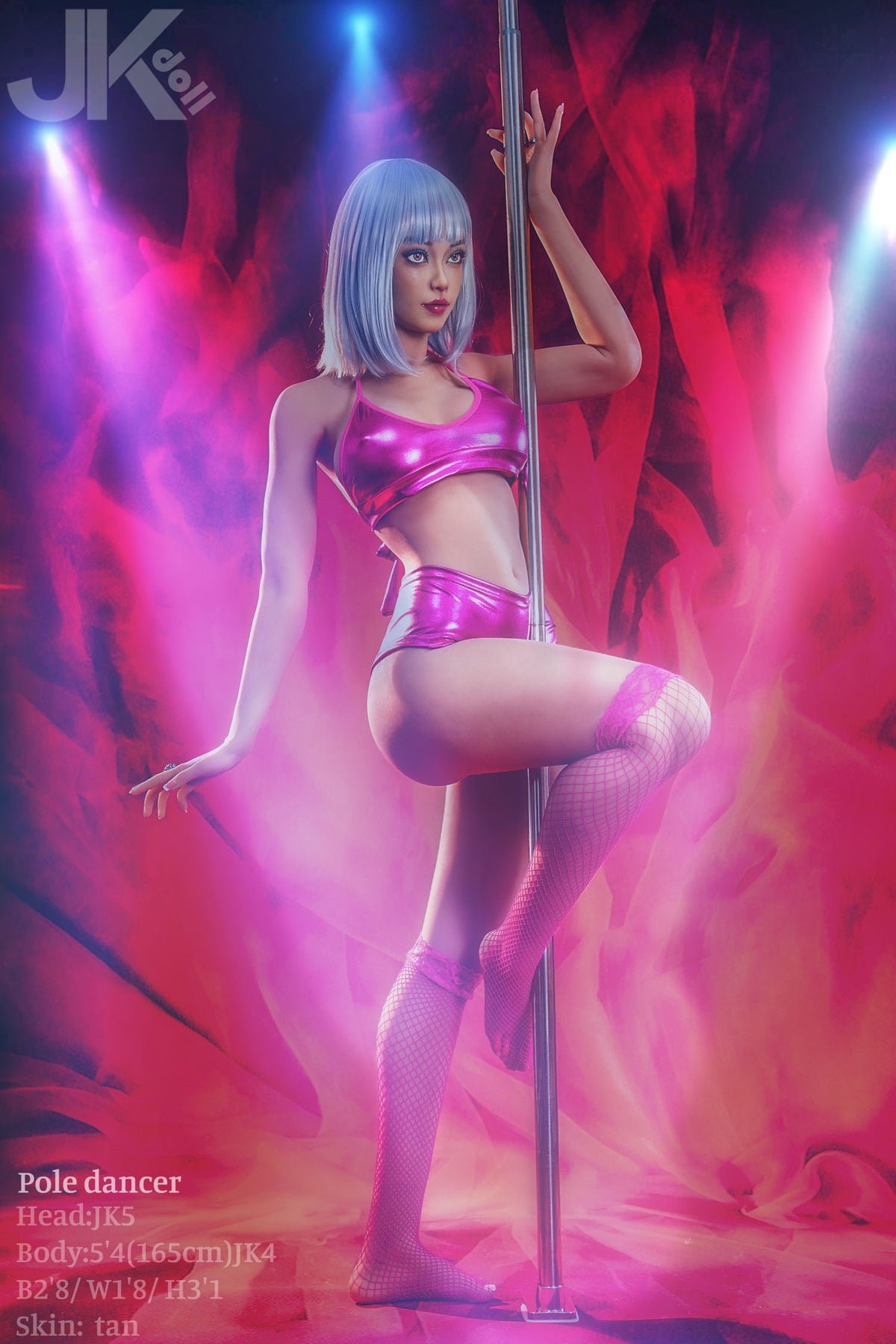 Sex Doll Pole Dancer (JK-Doll 165 cm D-Cup JK5 TPE)