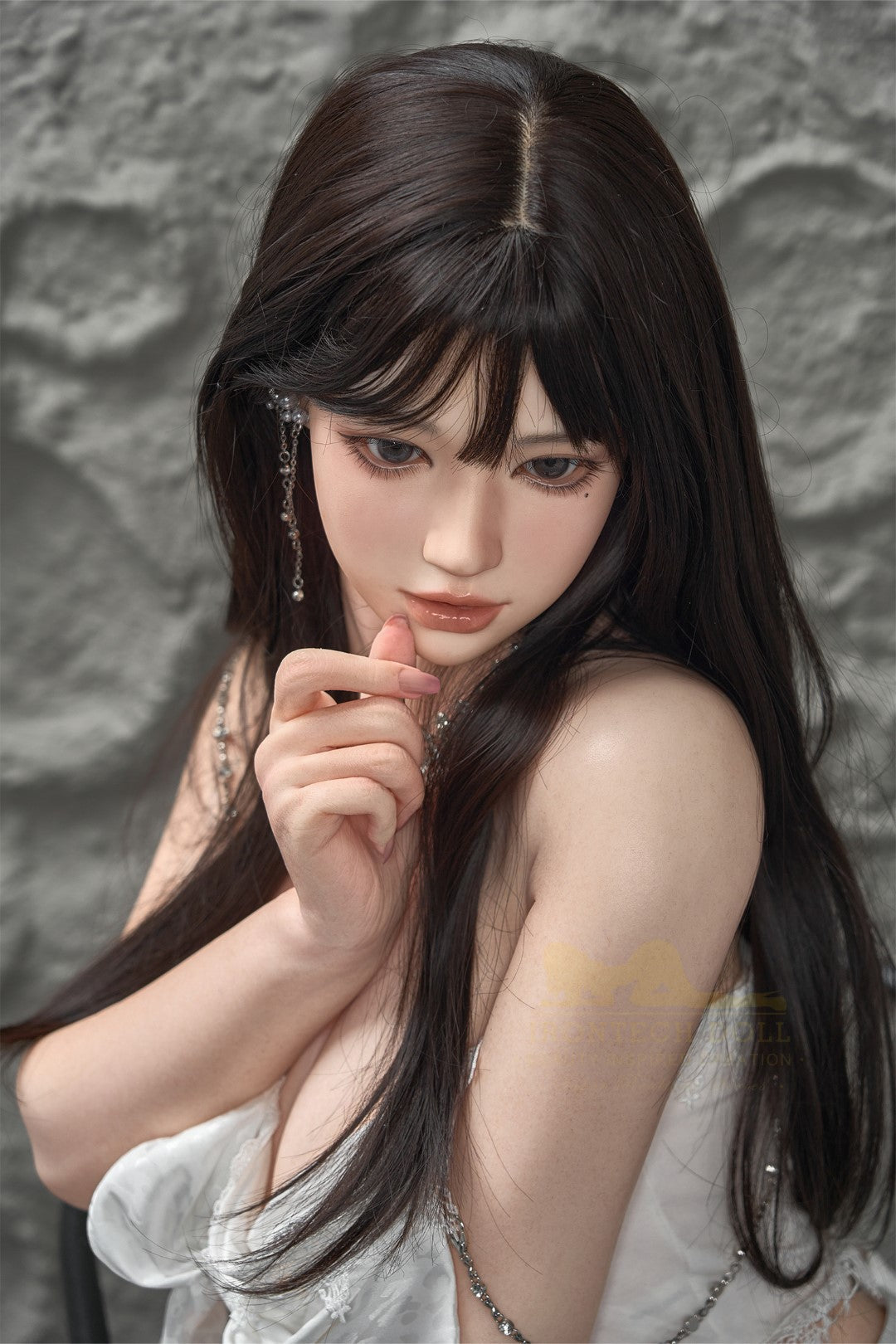 Evie Sex Doll (Irontech Doll 159cm D puodelis T4-2 RST silikonas)