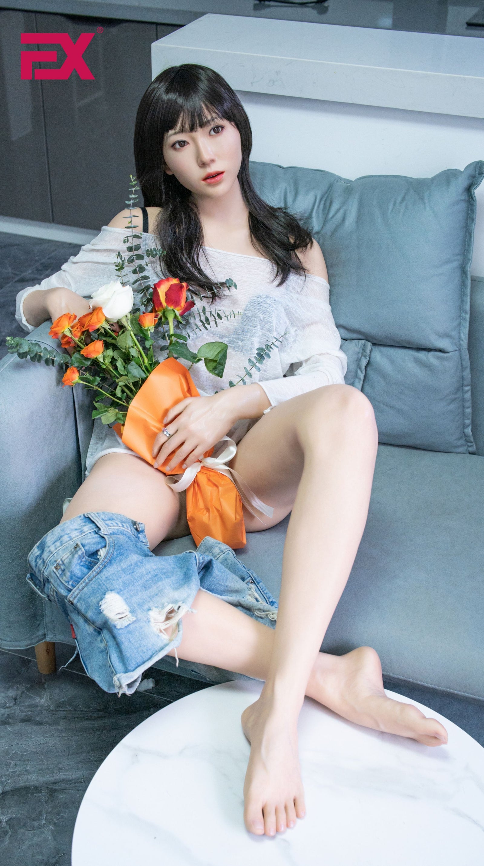 Monique V1 Sex Doll (EXDoll 162 cm B-Cup #Exclone Silicone)
