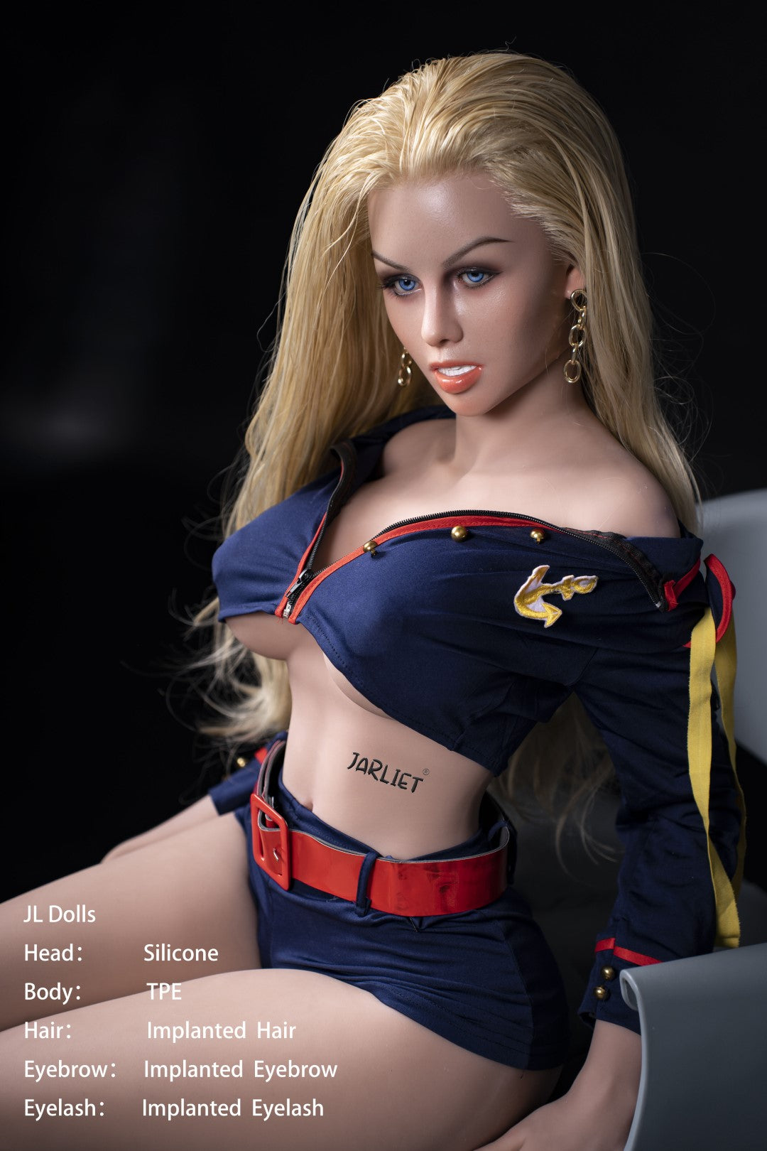 Blanche Sex Doll (Jarliet 148 cm E-Cup TPE + silikonas)