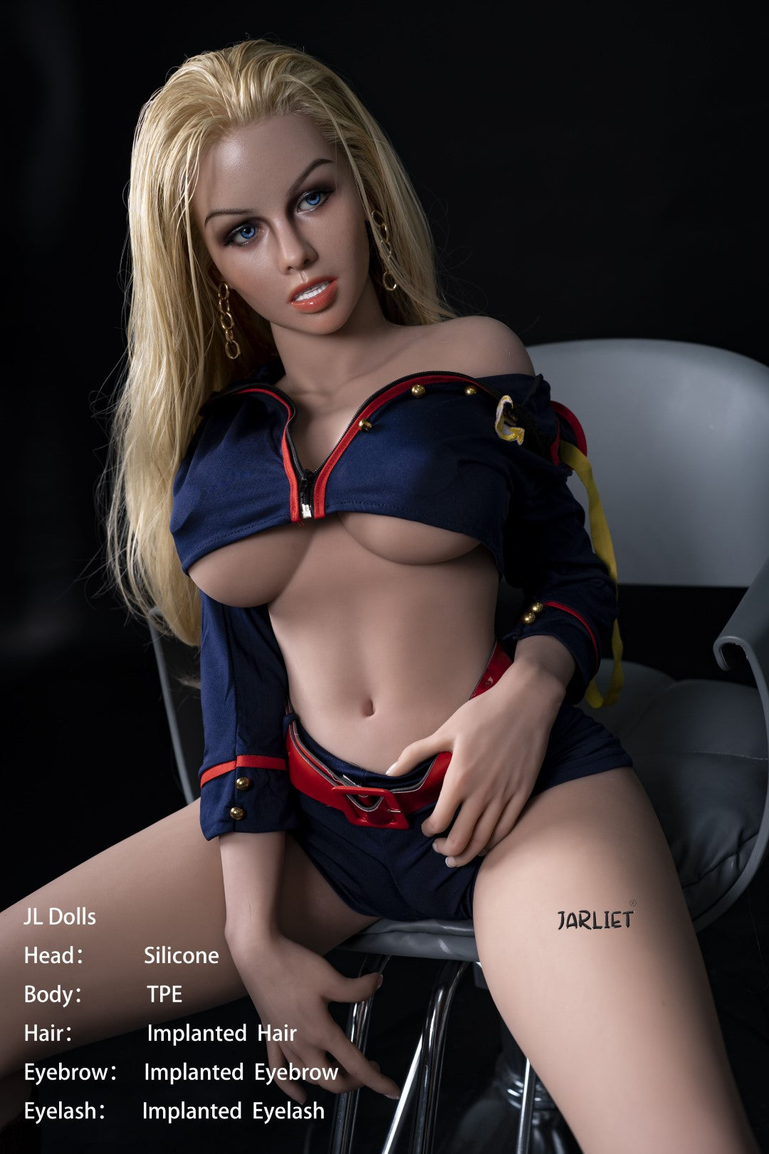 Blanche Sex Doll (Jarliet 148 cm E-Cup TPE + silikonas)