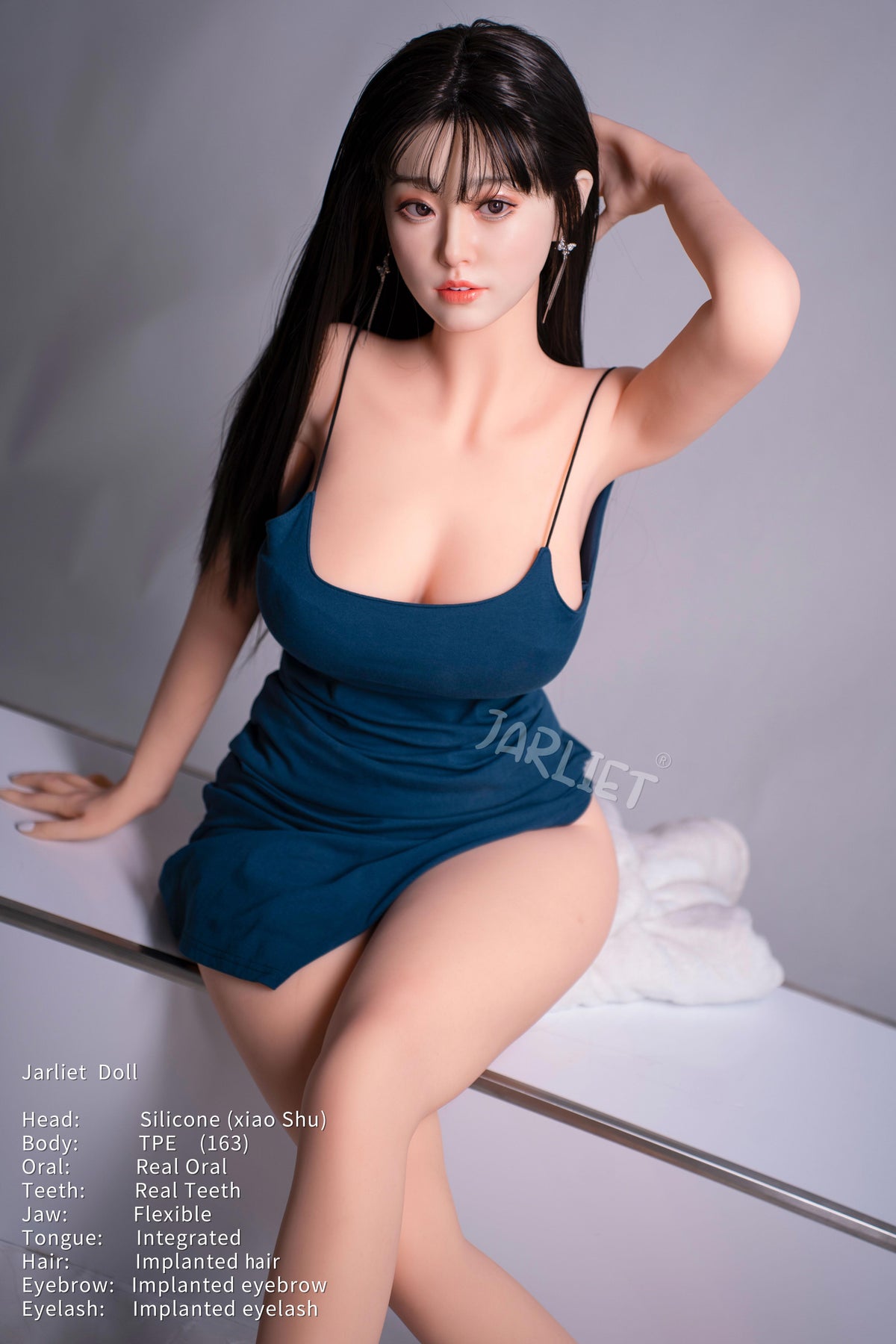 XiaoShu Sex Doll (Jarliet 163 cm D-Cup TPE + silikonas)