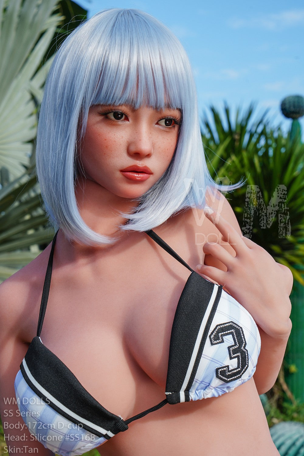 Astra Sex Doll (WM-Doll 172 cm D puodelis # SS168 TPE + silikonas)