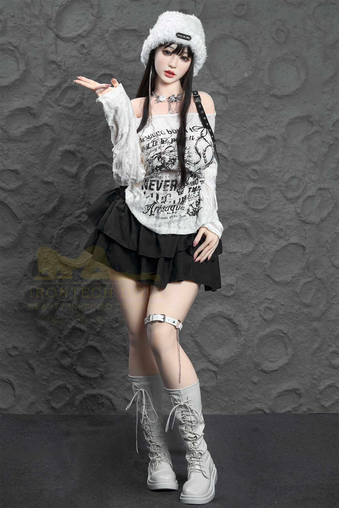Yuna Sex Doll (Irontech Doll 165 cm F puodelis T1-1 RST silikonas)