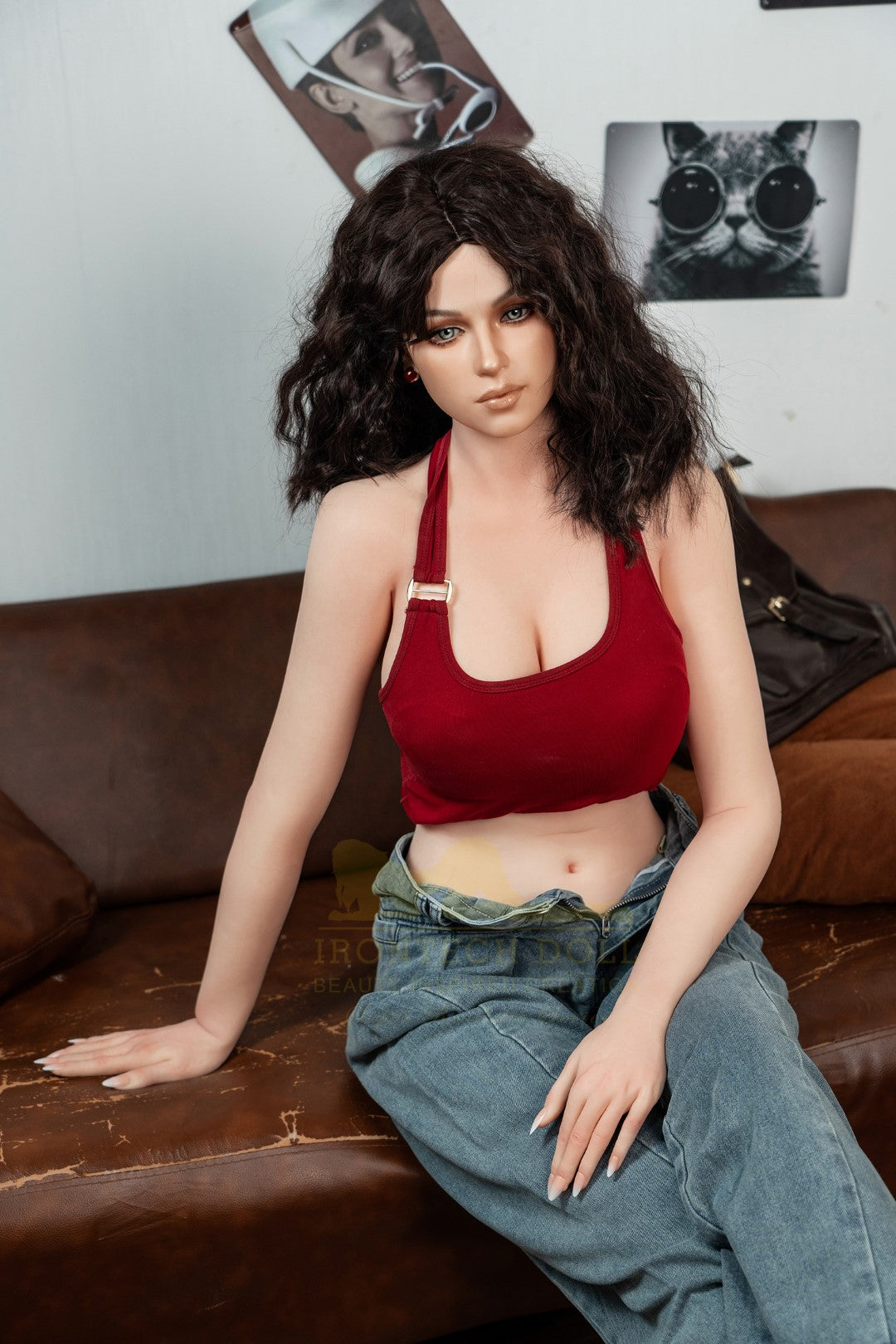 Flora Sex Doll (Irontech Doll 166 cm C-Cup S38 silikoninis)