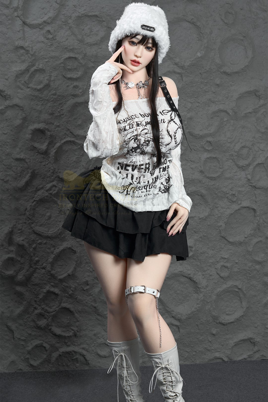 Yuna Sex Doll (Irontech Doll 165 cm F puodelis T1-1 RST silikonas)