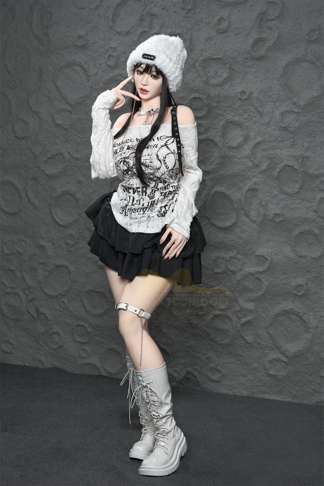 Yuna Sex Doll (Irontech Doll 165 cm F puodelis T1-1 RST silikonas)