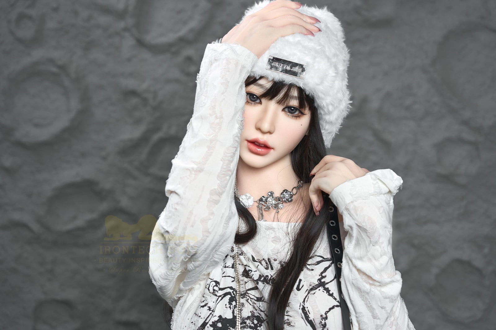 Yuna Sex Doll (Irontech Doll 165 cm F puodelis T1-1 RST silikonas)