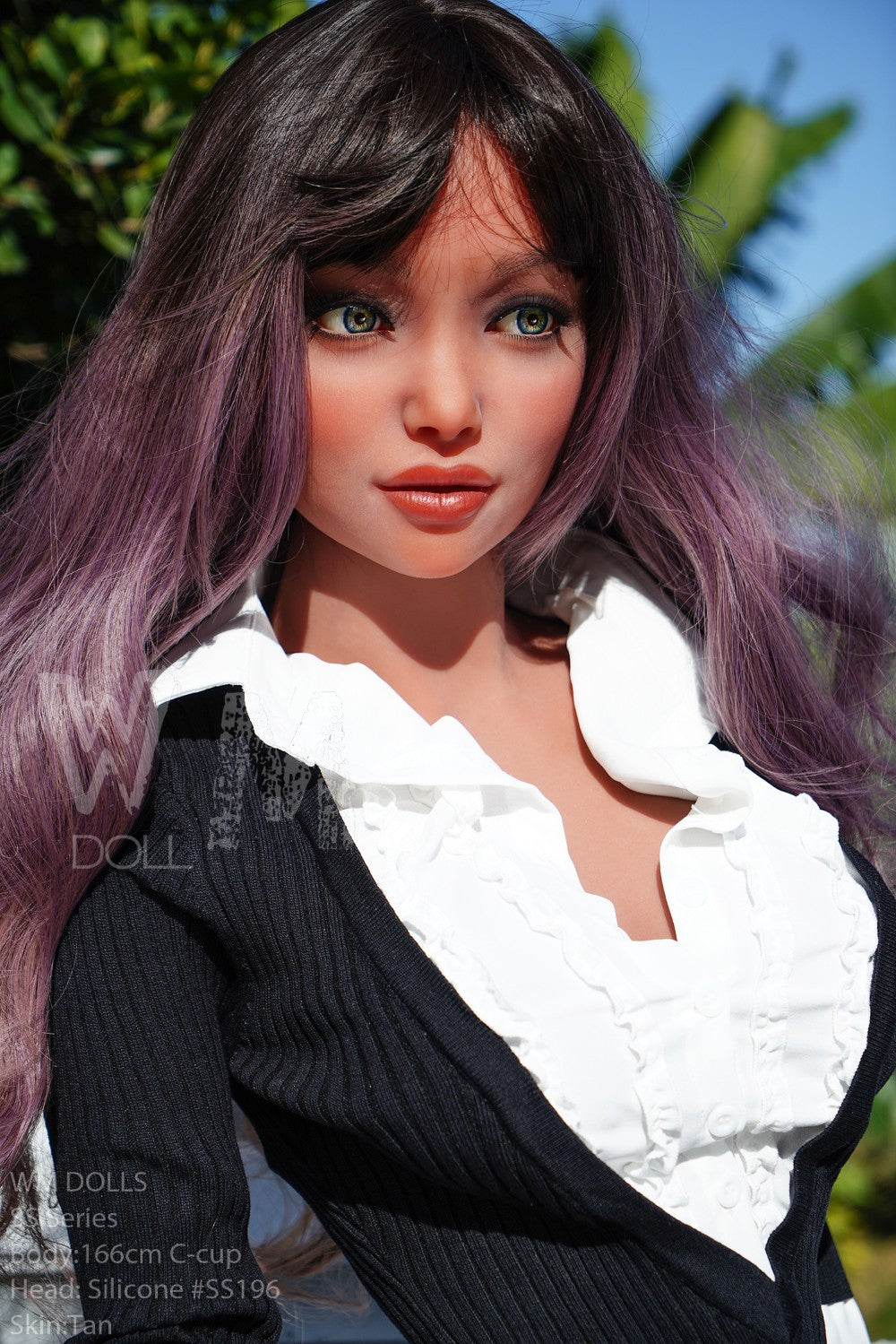 Sekso lėlė Ramona (WM-Doll 166 cm C puodelis # SS196 TPE + silikonas)