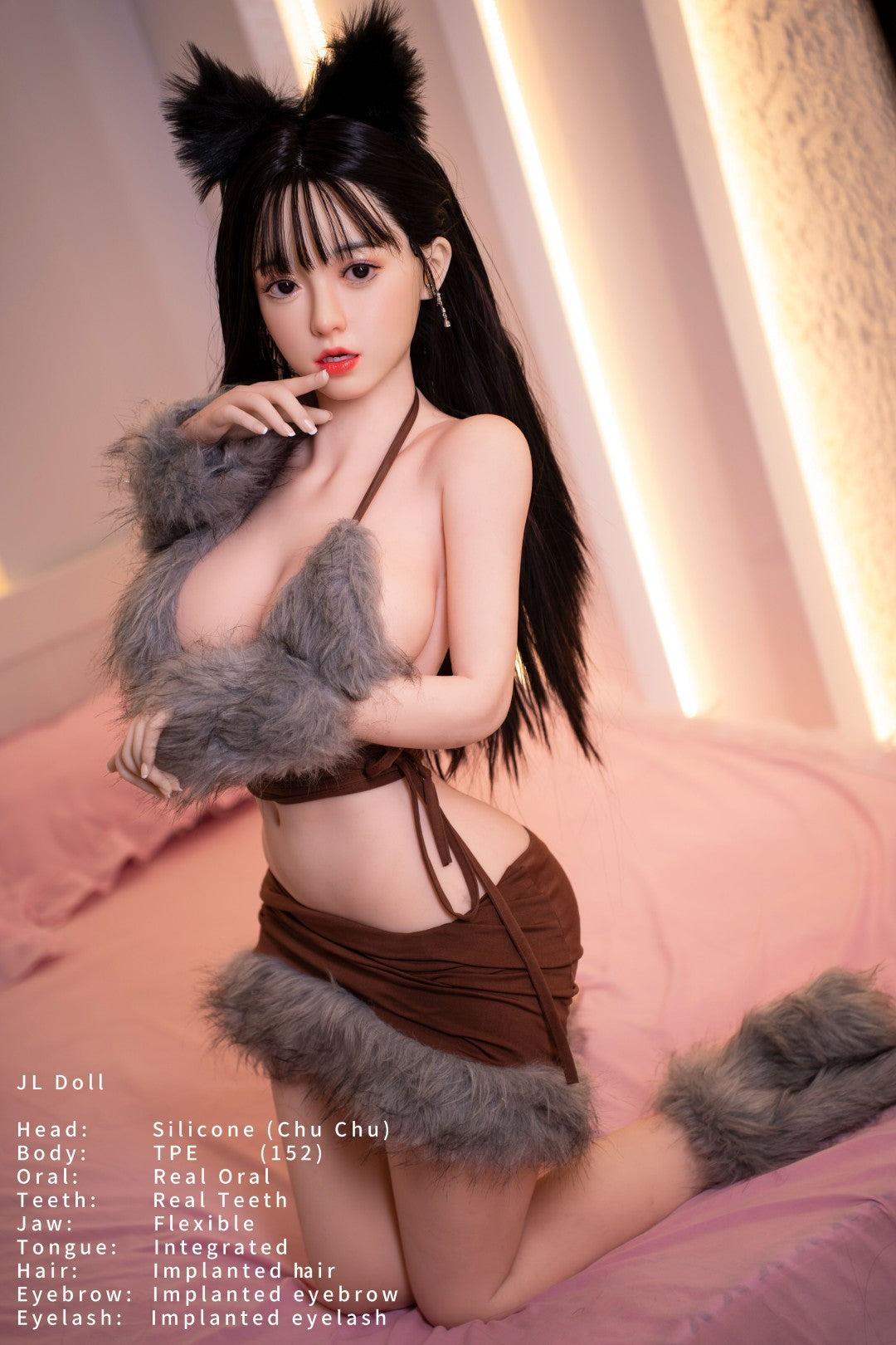 Chu Sex Doll (Jarliet 152 cm D-Cup TPE + silikonas)