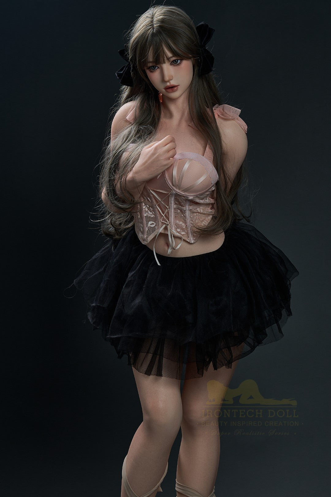 Evie Sex Doll (Irontech Doll 159cm D puodelis T4-1 RST silikonas)