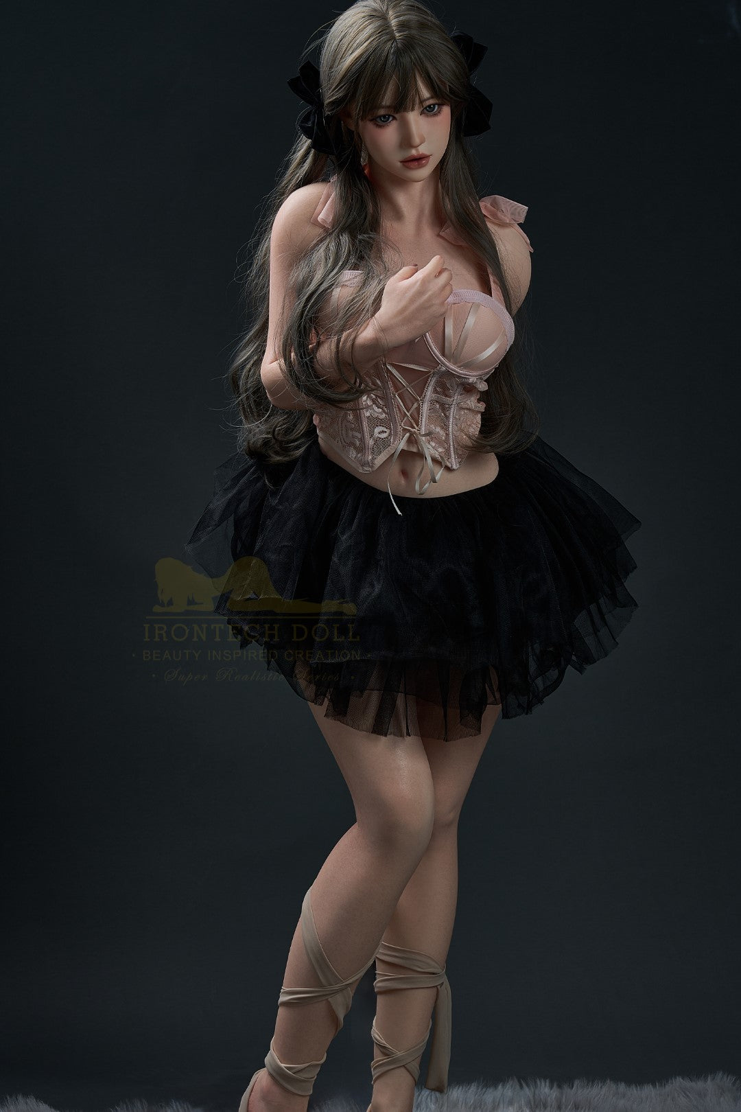 Evie Sex Doll (Irontech Doll 159cm D puodelis T4-1 RST silikonas)