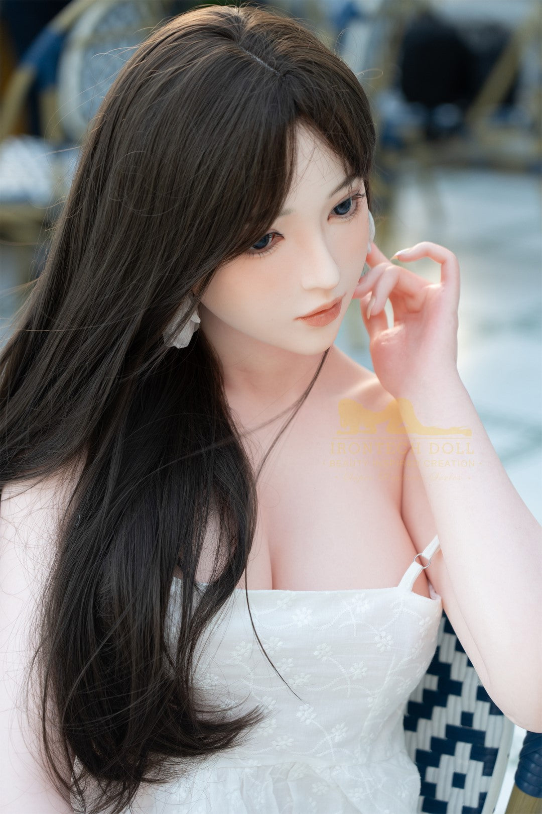 Lingnai Sex Doll (Irontech Doll 166 cm C-Cup G2 silikoninis)