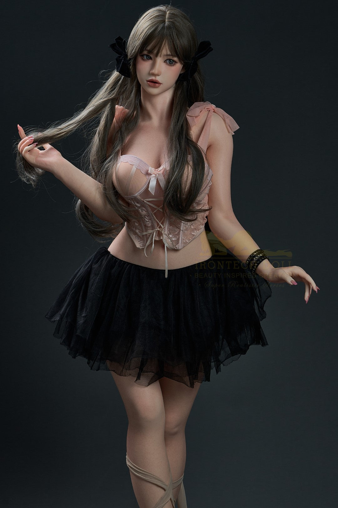 Evie Sex Doll (Irontech Doll 159cm D puodelis T4-1 RST silikonas)