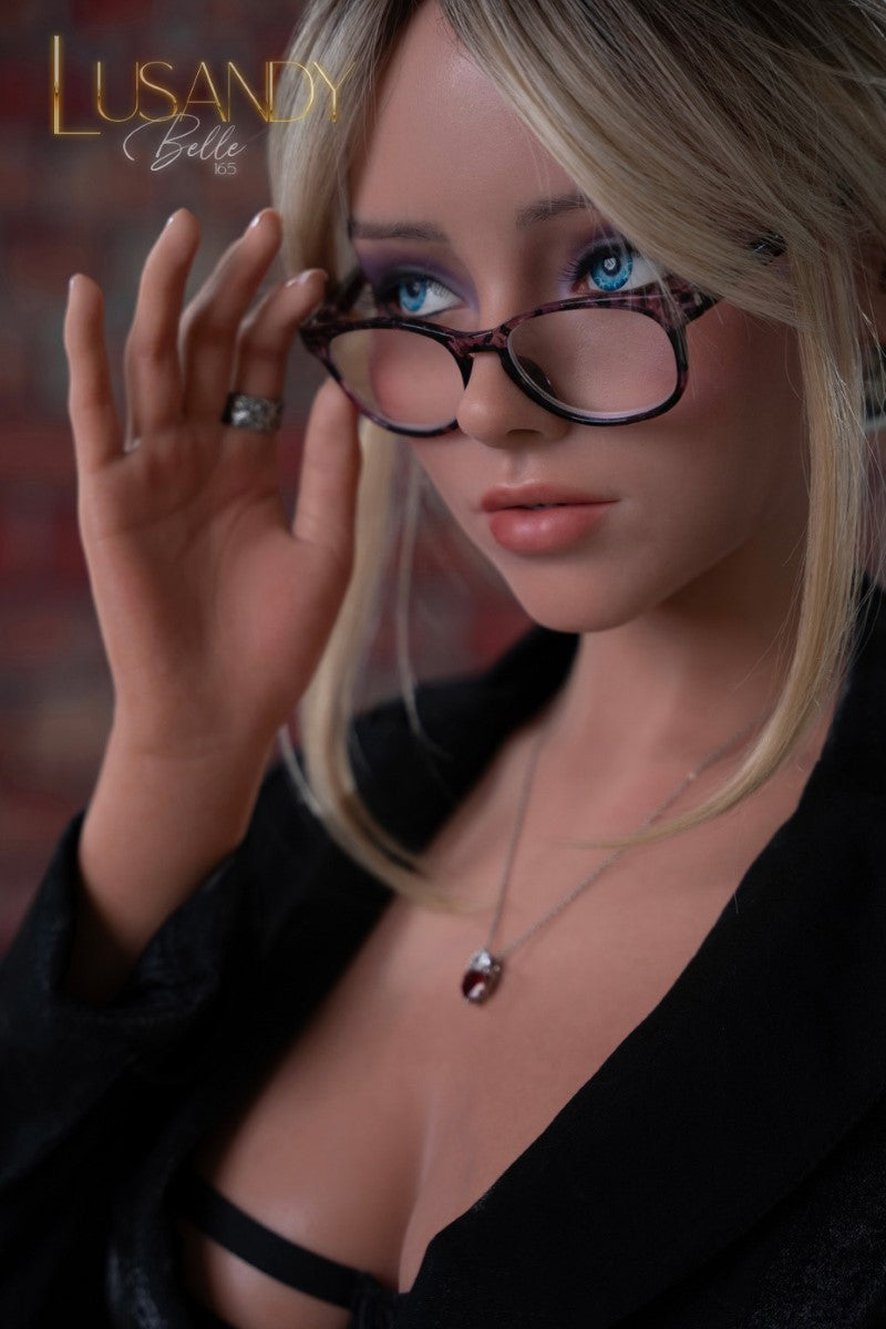 Belle sekso lėlė (Lusandy Doll 165 cm D puodelio silikonas)