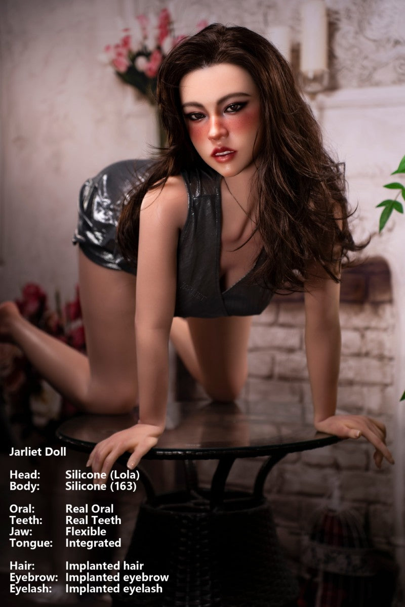 Sekso lėlė Lola (Jarliet 163 cm D-Cup silikoninis)