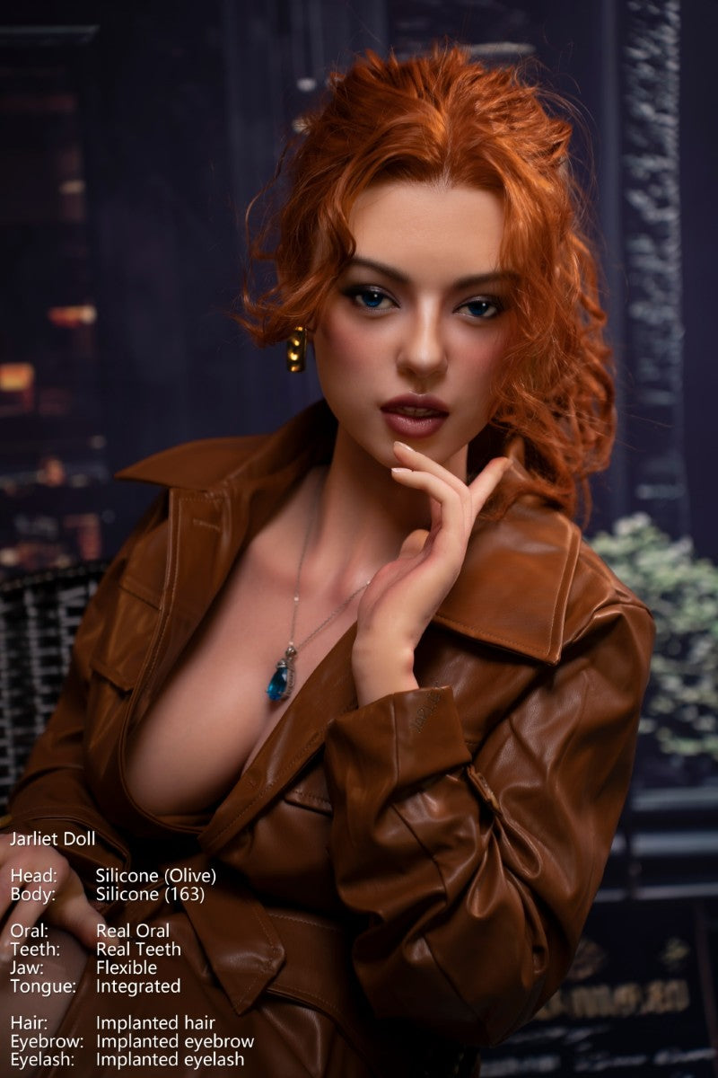 Olive Sex Doll (Jarliet 163 cm D-Cup silikoninis)