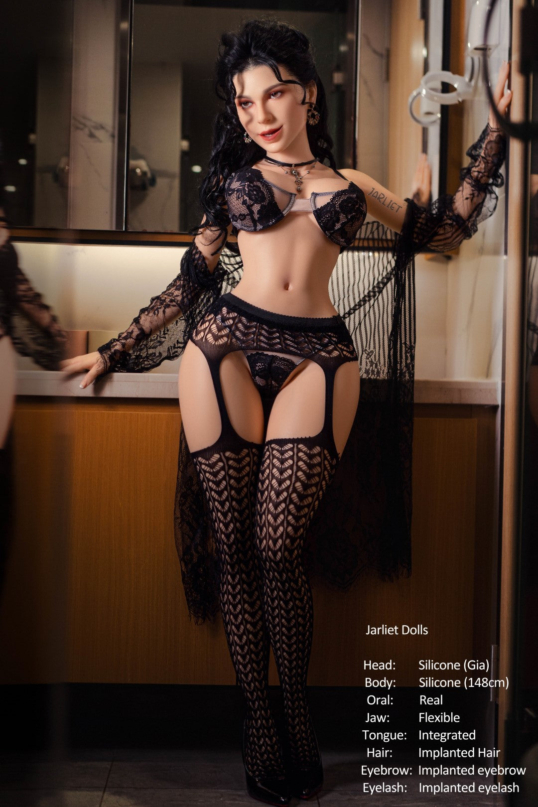 Gia Sex Doll (Jarliet 148 cm E-Cup silikoninis)