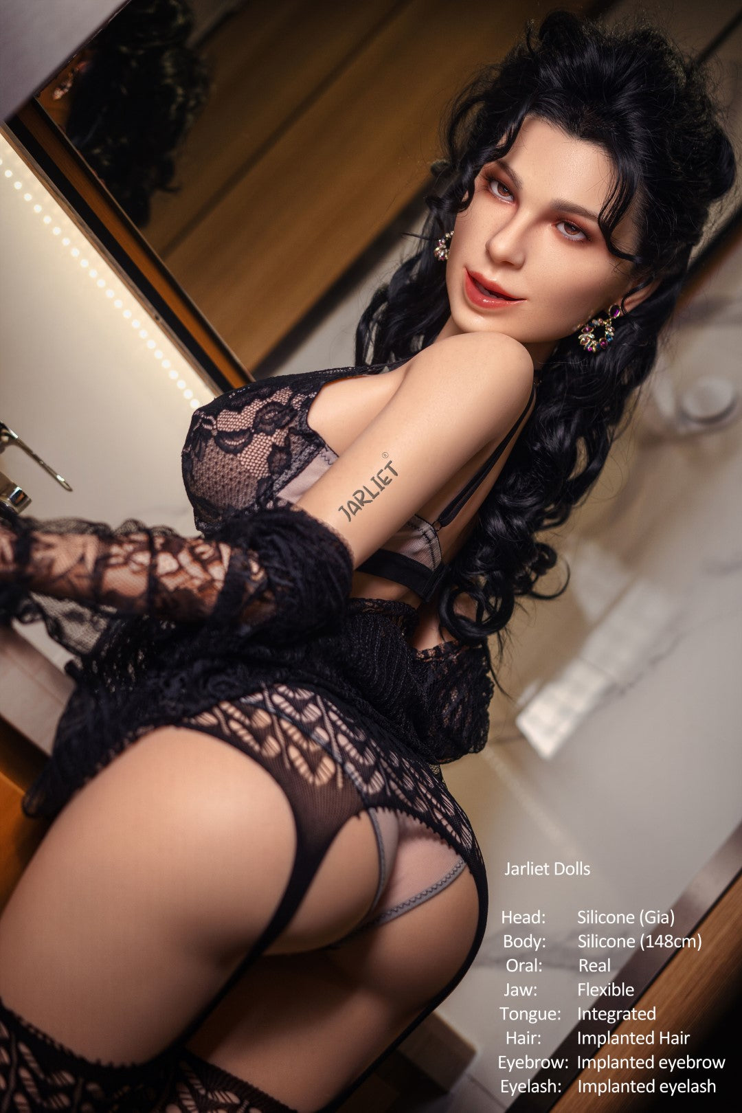 Gia Sex Doll (Jarliet 148 cm E-Cup silikoninis)