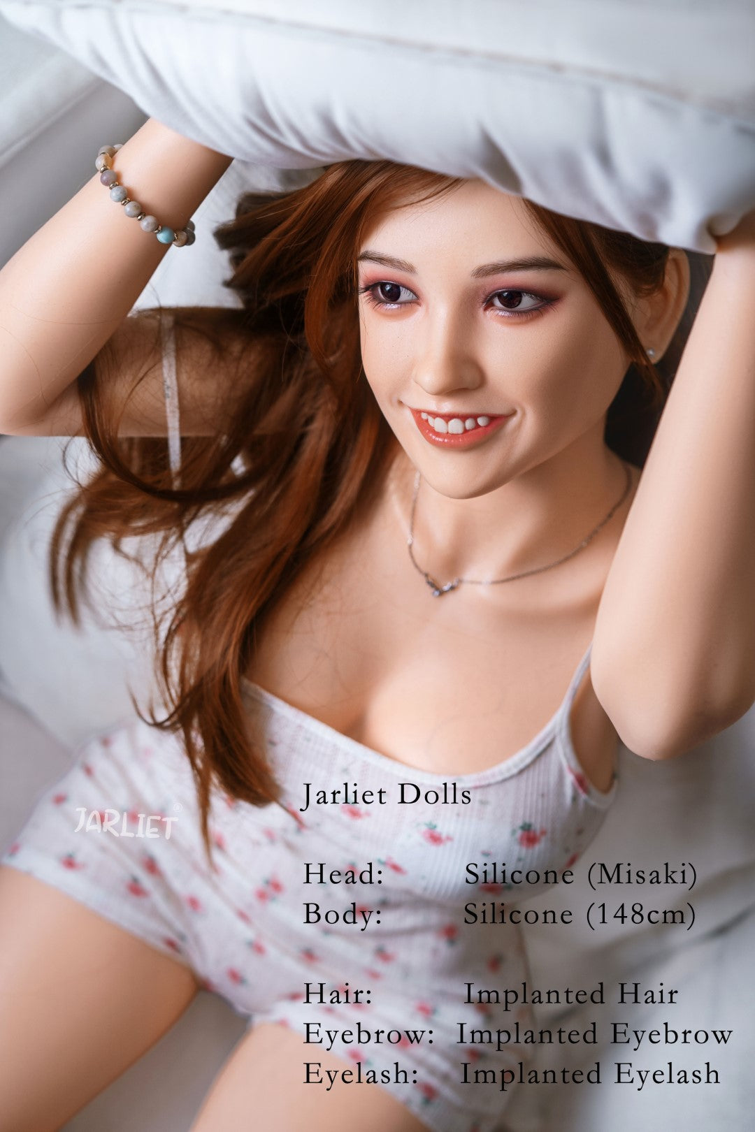 Sekso lėlė Misaki (Jarliet 148 cm E-Cup silikoninis)