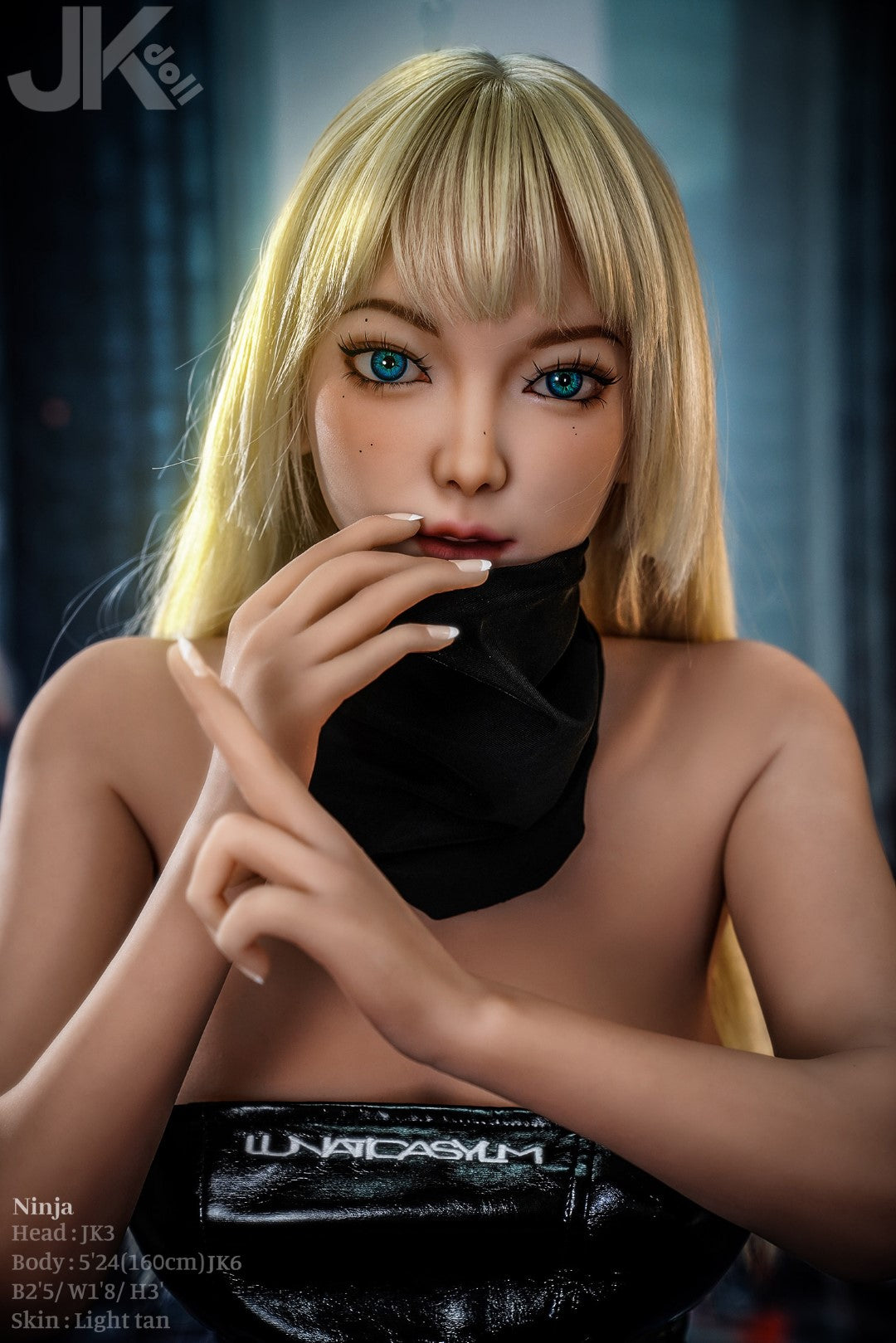 Sekso lėlė nindzė (JK-Doll 160 cm D-Cup JK3 TPE)