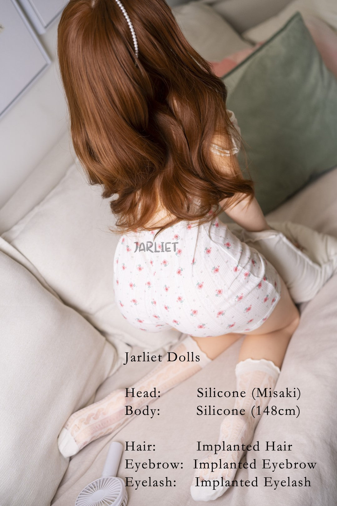 Sekso lėlė Misaki (Jarliet 148 cm E-Cup silikoninis)