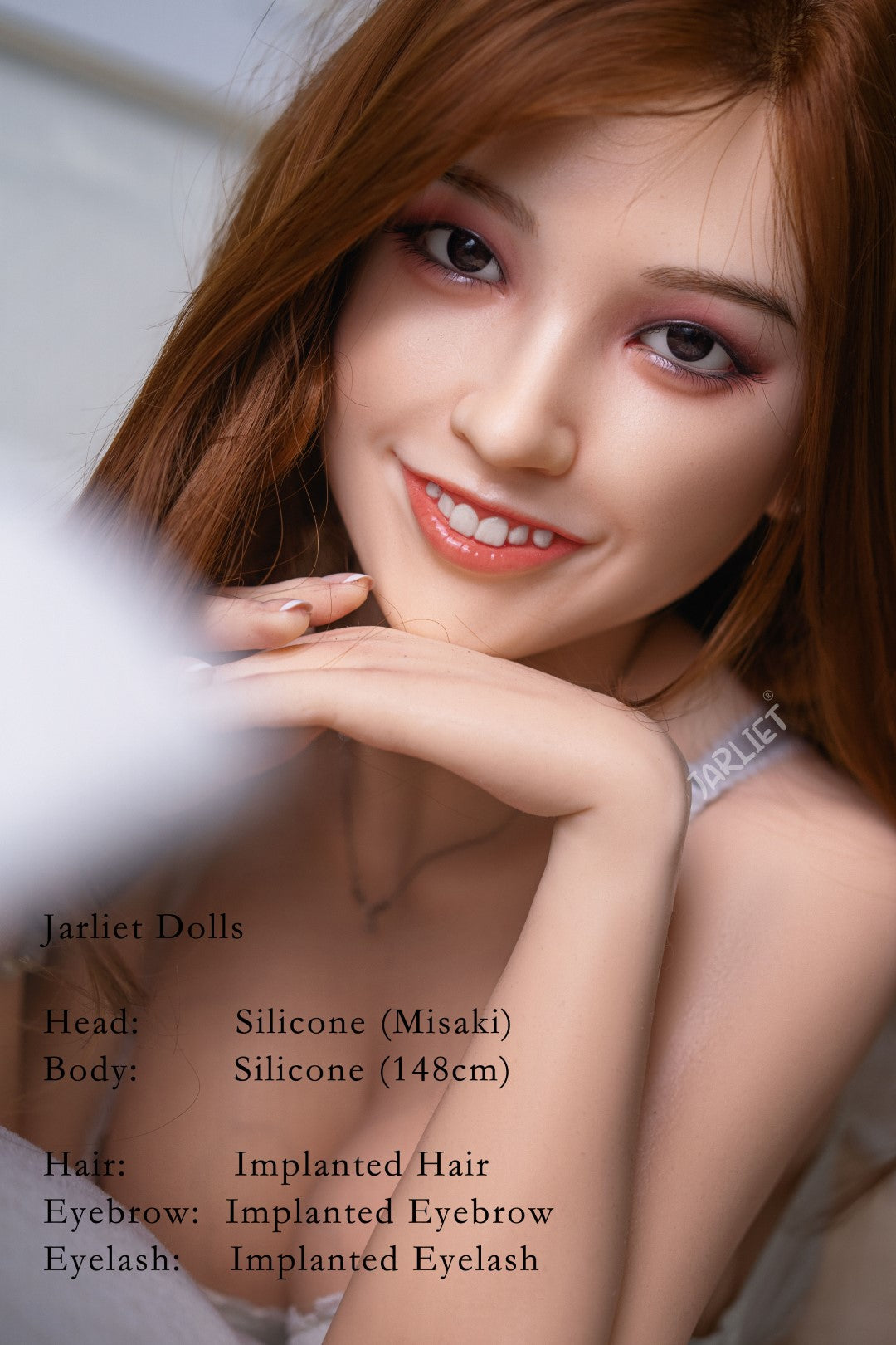 Sekso lėlė Misaki (Jarliet 148 cm E-Cup silikoninis)