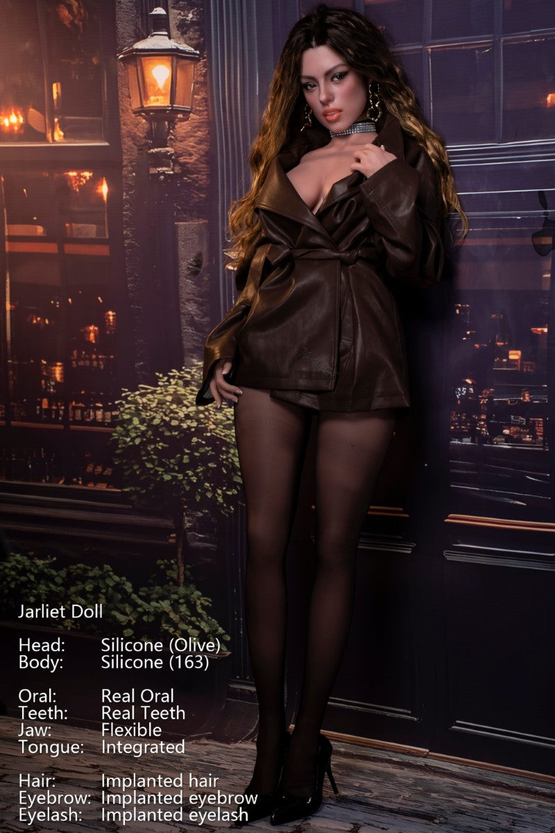 Olive Sex Doll (Jarliet 163 cm D-Cup silikoninis)
