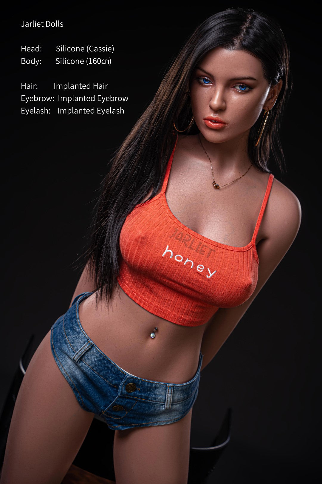 Cassie Sex Doll (Jarliet 160 cm C-Cup silikoninis)