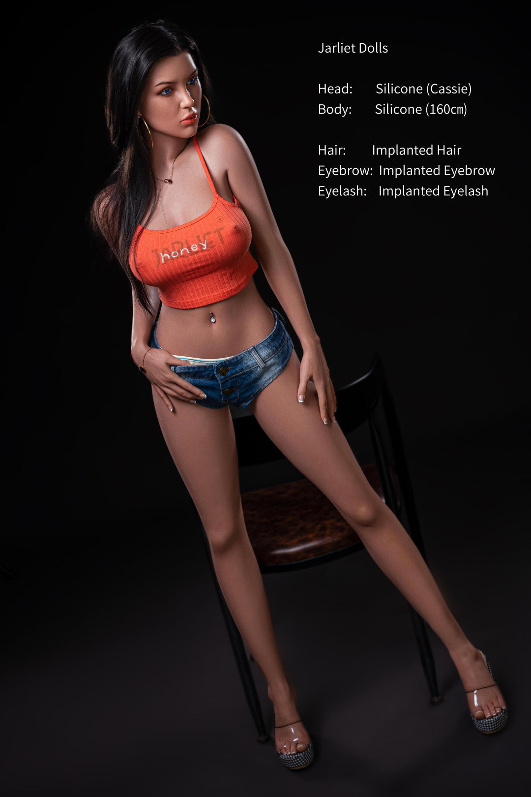Cassie Sex Doll (Jarliet 160 cm C-Cup silikoninis)