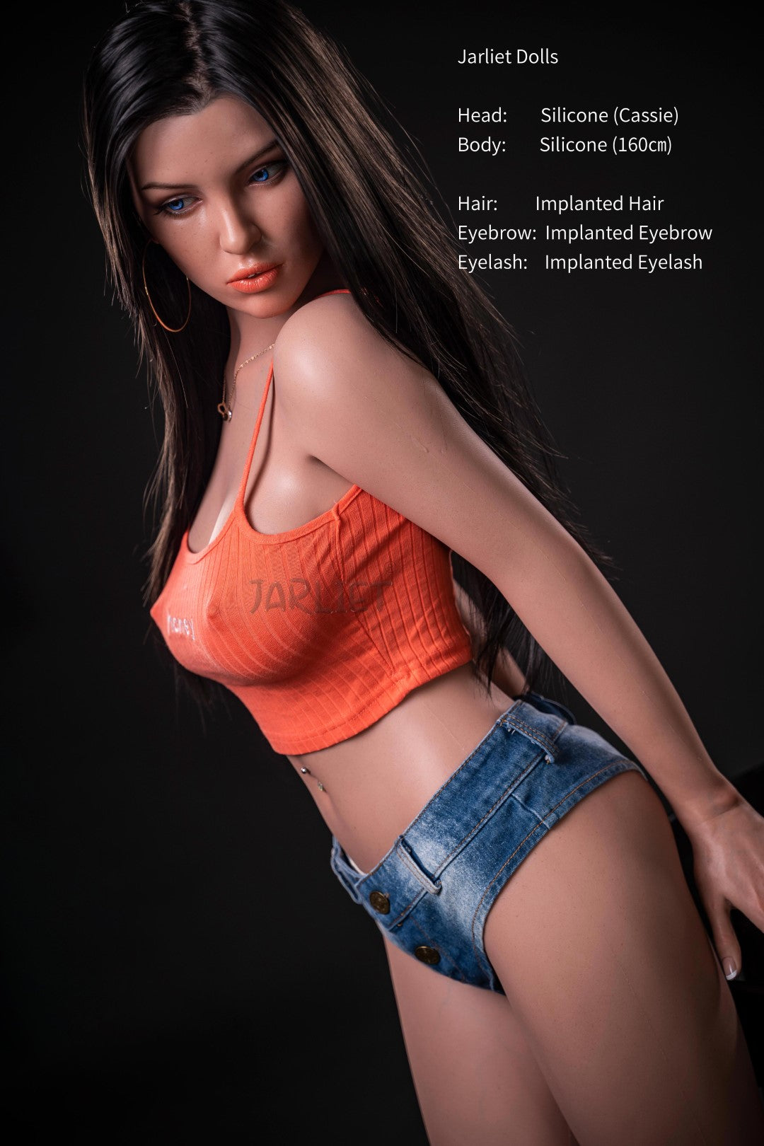 Cassie Sex Doll (Jarliet 160 cm C-Cup silikoninis)