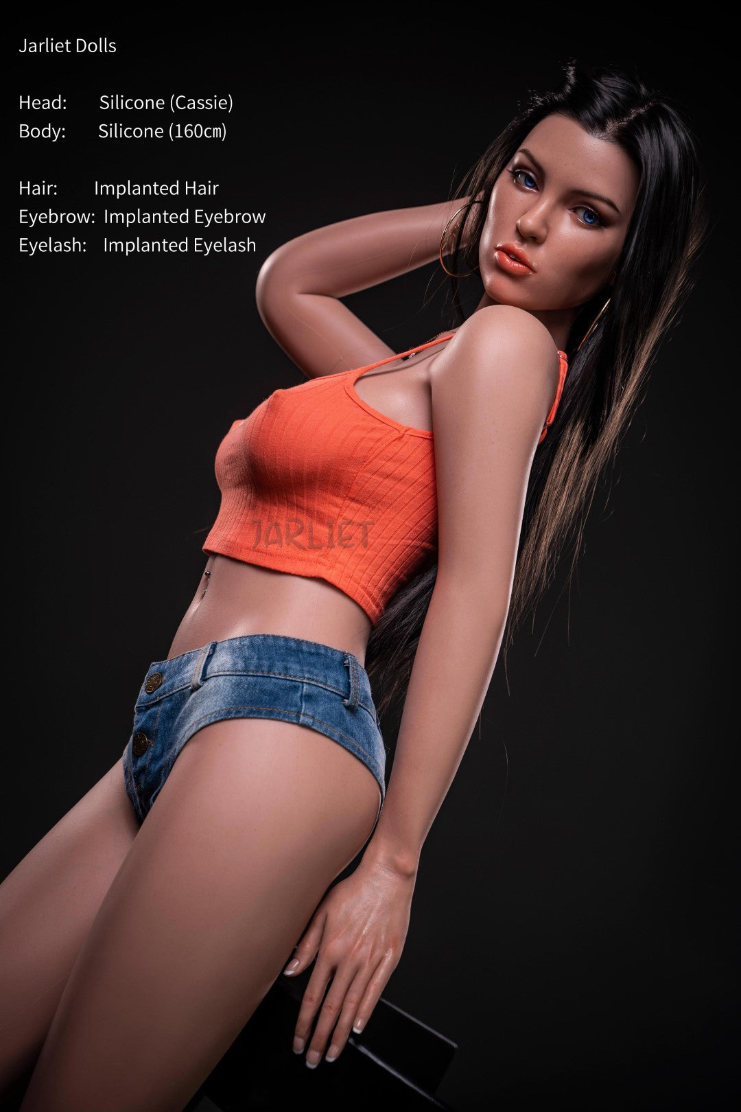 Cassie Sex Doll (Jarliet 160 cm C-Cup silikoninis)